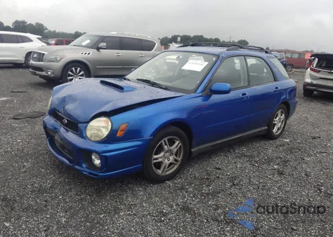2002 Subaru Impreza Wrx из США, поврежденный, VIN JF1GG29652G835475